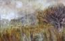 Anthea Chapman (b.1933), oil on board, 'Near Exceat', signed and inscribed verso, 58 x 90cm                                                                                                                                 