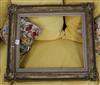 An 18th century style carved giltwood picture frame                                                                                    