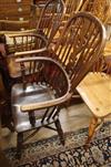 Two Windsor chairs                                                                                                                     