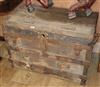 A travel trunk W.82cm                                                                                                                  