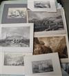 A folio of assorted drawings and prints                                                                                                