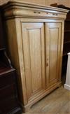 A French beech armoire W.120cm                                                                                                         