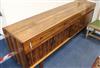 Robert Heritage for Archie Shine, a rosewood sideboard, W.211cm                                                                        