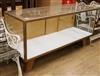 A shop display cabinet W.178.5cm                                                                                                       