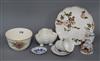 A mixed quantity of Meissen, Royal Worcester porcelain etc                                                                             