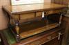 An oak two tier coffee table W.105cm                                                                                                   