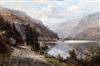 Robert Hudson (1852-1884) Lake Lucerne 20 x 30in.                                                                                      