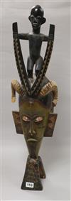 A Tribal face mask height 72cm                                                                                                         