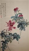 Two Chinese scroll paintings                                                                                                           