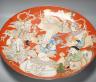 A massive Japanese Arita 'Seven Gods of Happiness' dish, Meiji period, 60.5cm.                                                                                                                                              