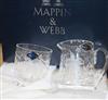 A quantity of Mappin and Webb glassware                                                                                                