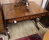 A Regency mahogany sofa table W.103cm                                                                                                  