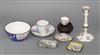 A quantity of Oriental enamel wares                                                                                                    