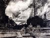 Frank Brangwyn (1867-1956) Docklands scene 16.5 x 22in.                                                                                