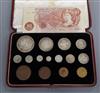 A cased 1927 specimen coin set                                                                                                         