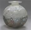 An Isle of Wight Studio glass Flower Garden vase, H 23cm                                                                               