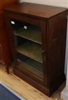 An oak music cabinet W.63cm                                                                                                            