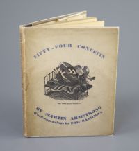 Eric Ravilious (1903-1942) and Martin Armstrong, Fifty-Four Conceits, 7 x 5.25in.                                                      