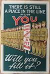 A collection of WWI National Service posters                                                                                           