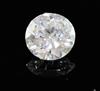 An unmounted round brilliant cut diamond, weighing approximately 1.05cts.                                                              