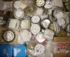 A large quantity of assorted pocket watch movements, pars and accessories                                                                                                                                                   