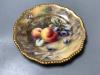 A Royal Worcester fruit painted plate, signed P. Love, diameter 17.5cm                                                                                                                                                      