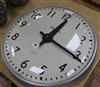 A Simplex time recorder clock diameter 48cm                                                                                            