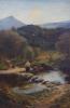 John McWhirter (1839-1911), Stepping Stones, Isle of Arran, oil on canvas, 90.5 x 60cm                                                                                                                                      