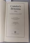 Camden, William - Britannia; or a Chronographical Description ... a facsimile of the 1695 edition, folio,                              