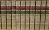Marryat Frederick - Marryat's Novels, 17 vols, 8vo, half calf gilt, George Routledge, London c.1890-1900                               