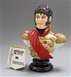 A Michael Sutty bust of Prince Joachim Murat, King of Naples, limited edition 250 height 27cm                                          