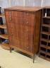 A mid century design Vanson chest of five drawers, width 78cm, depth 49cm, height 120cm                                                                                                                                     