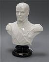 A Michael Sutty bust of Napoleon Bonaparte 1815, limited edition 250 height 27cm                                                       