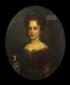 Early 18th Century English School Portrait of Anne Butler (b.1695) 28.5 x 23in.                                                        