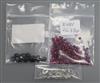 Three small bags of loose unmounted gemstones including rubies.                                                                        