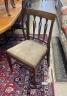 Five George IV provincial mahogany dining chairs                                                                                                                                                                            