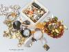 Mixed jewellery including silver charm bracelet, brooches including Scottish hardstone, bracelets etc.                                                                                                                      