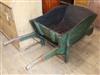 A wooden wheelbarrow W.62cm                                                                                                            