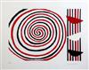 § Sir Terry Frost (1951-2003) Spirals 21.5 x 26.5in.                                                                                   