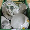 A quantity of Portmeirion ceramics including a ewer, bow, jug and plates                                                               