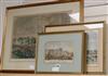 Four 19th century coloured engravings of The Crystal Palace, largest 37 x 52cm                                                         