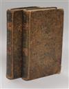 Levaillant, Francois - Travels into the Interior Parts of Africa, 2nd edition, 2 vols, 8vo, speckled calf, 12 plates,                  