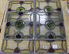 Six leaded stained glass panels W:30cm x H.32cm.                                                                                       