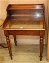 A small Victorian mahogany washstand                                                                                                   