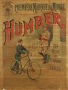 A French Parisienne Humber Bicycles poster, 50.75 x 39.25in., formerly in the Collection at Beaulieu                                   