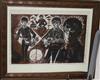 Sonia Handford (1925-2010) The Beatles, linocut, signed and dated 64 to margin, 33 x 47cm.                                             