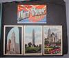 A postcard album of mostly USA topographical scenes                                                                                    