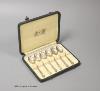 A cased set of George V silver Liberty & Co teaspoons, Birmingham, 1933, in original Liberty & Co box                                                                                                                       