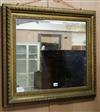 A gilt framed mirror W.81cm                                                                                                            