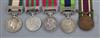 A group of five India medals comprising;                                                                                               